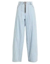 Haikure Woman Jeans Blue Size 29 Organic Cotton In Blue