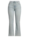 Haikure Woman Jeans Blue Size 30 Cotton, Lyocell, Elastomultiester, Elastane In Blue