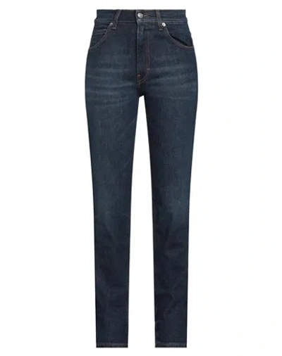 Haikure Woman Jeans Blue Size 31 Cotton, Lyocell, Elastomultiester, Elastane