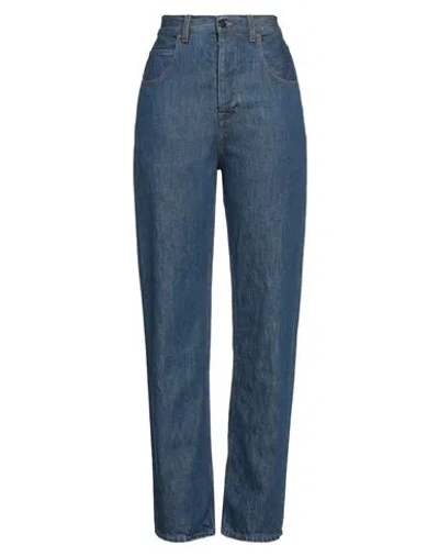 Haikure Woman Denim Pants Blue Size 28 Organic Cotton