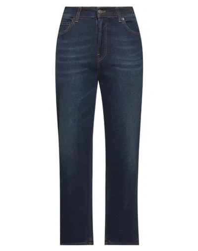 Haikure Woman Jeans Blue Size 32 Cotton, Elastane