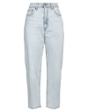 Haikure Woman Jeans Blue Size 32 Organic Cotton In Blue