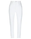 Haikure Woman Jeans Ivory Size 29 Cotton, Elastomultiester, Elastane In White