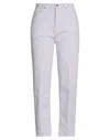 Haikure Woman Jeans Lilac Size 29 Cotton, Elastic Fibres, Elastane In Purple
