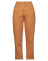 Haikure Woman Jeans Marigold Size 29 Organic Cotton, Lyocell In Yellow