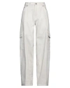 Haikure Woman Jeans Off White Size 28 Cotton