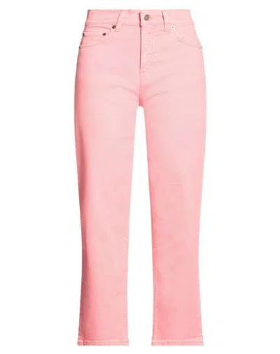 Haikure Woman Jeans Salmon Pink Size 26 Organic Cotton, Elastane