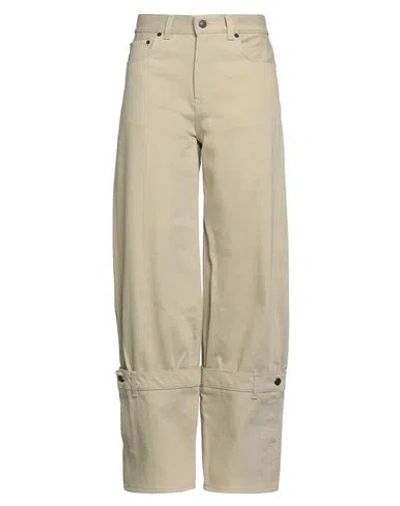 Haikure Woman Jeans Sand Size 26 Organic Cotton In Green