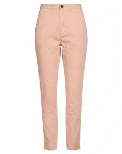 Haikure Woman Pants Antique Rose Size 27 Cotton, Elastane In Pink