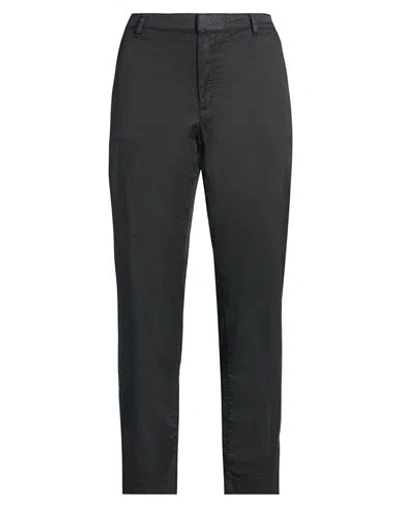 Haikure Woman Pants Black Size 29 Cotton, Elastane