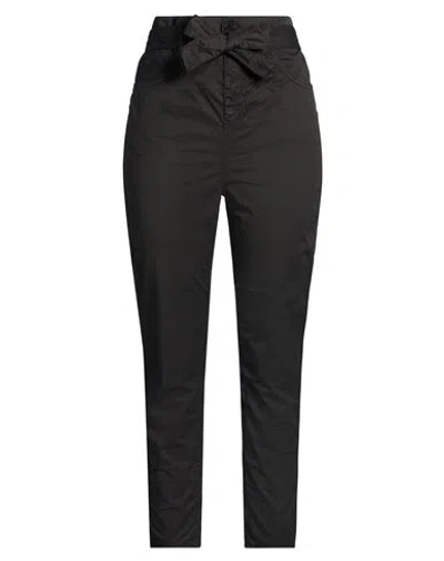 Haikure Woman Pants Black Size 29 Cotton, Elastane