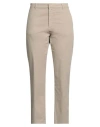Haikure Woman Pants Camel Size 31 Cotton, Elastane In Beige