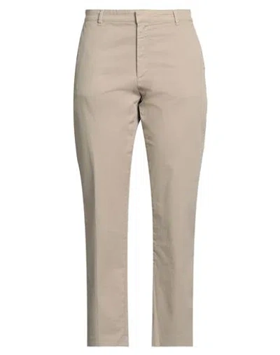 Haikure Woman Pants Camel Size 31 Cotton, Elastane In Beige