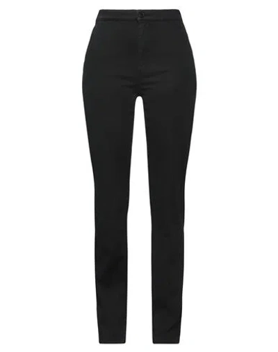 Haikure Woman Pants Charcoal Size 26 Cotton, Elastane In Grey