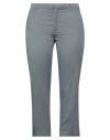 Haikure Woman Pants Grey Size 29 Cotton, Elastane In Grey