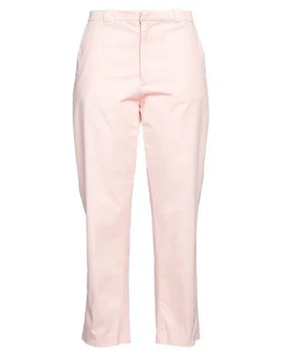 Haikure Woman Pants Light Pink Size 31 Cotton, Elastane