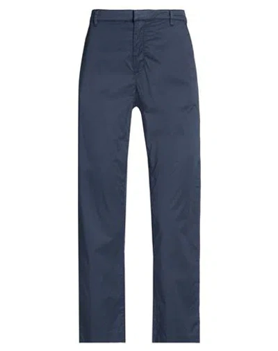 Haikure Woman Pants Midnight Blue Size 25 Cotton, Elastane