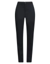 Haikure Woman Pants Midnight Blue Size 27 Lyocell, Polyester, Virgin Wool, Elastane In Black