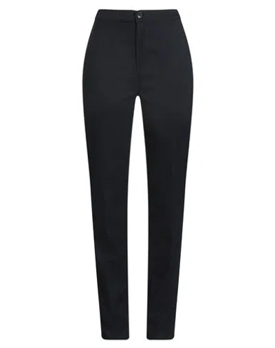 Haikure Woman Pants Midnight Blue Size 27 Lyocell, Polyester, Virgin Wool, Elastane In Black