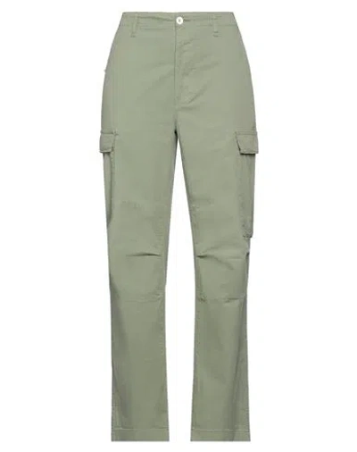 Haikure Woman Pants Military Green Size 29 Cotton, Elastane
