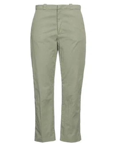 Haikure Woman Pants Sage Green Size 29 Cotton, Elastane In Sage Green