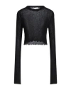 Haikure Cropped Pullover In Black