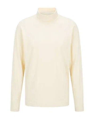 Haikure Woman T-shirt Cream Size M Cotton In White