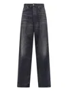 Haikure Logo Jeans In Black