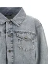 Haikure Elle Authentic Lax Puffer Jackets Light Blue In Gray