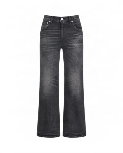 Haikure Women's High-rise Flare Jeans In Hedwig Black