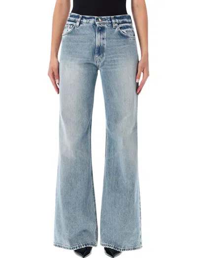 Haikure Women's High-waist Flare Jeans In Pollock Light Blue