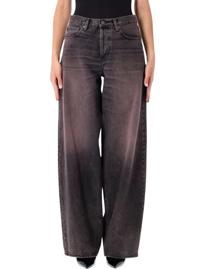 Haikure Women's Wide-leg Jeans In Nero