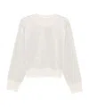 Haikure Kir Embellished Wool Sweater In White