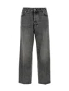 Haikure Grey Flanel Jeans Belt Loops In Gray