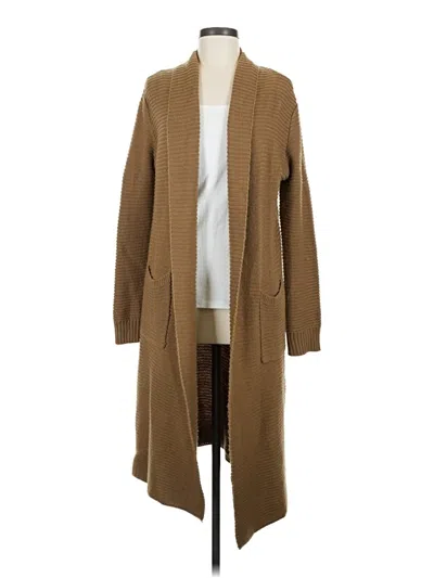 Pre-owned Hailey & Co Cardigan Sweater In Tan