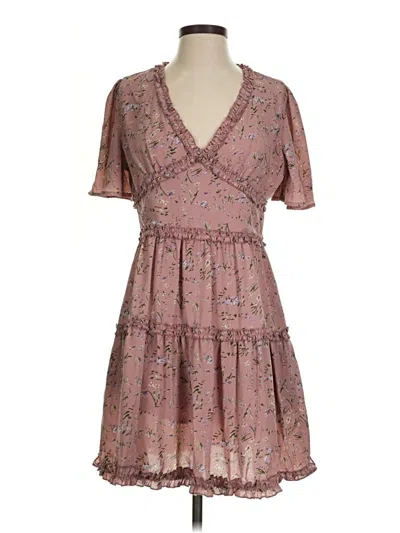 Pre-owned Hailey & Co Casual Dress In Pink