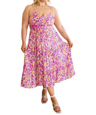 Hailey & Co City Of Love Has My Heart Dress In Multi
