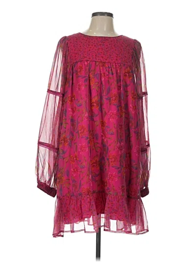 Pre-owned Hailey & Co Cocktail Dress In Burgundy