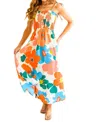 HAILEY & CO FORGET ME NOT FLORAL MAXI DRESS IN MULTI