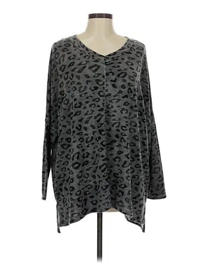 Pre-owned Hailey & Co Pullover Sweater In Gray