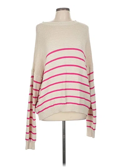 Pre-owned Hailey & Co Pullover Sweater In Pink