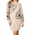 Hailey & Co Remember Who I Was Sweater Dress In Beige In Neutral
