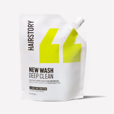 Hairstory New Wash Deep Clean 20oz Refill