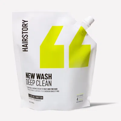 Hairstory New Wash Deep Clean 32oz Refill