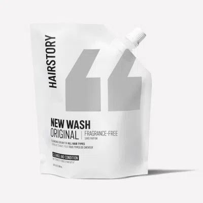 Hairstory New Wash Fragrance Free 20oz Refill