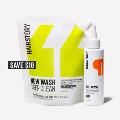 Hairstory New Wash Method Backbar - Deep Clean