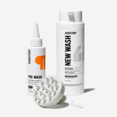 Hairstory New Wash Method Fragrance-free For All Hair Types