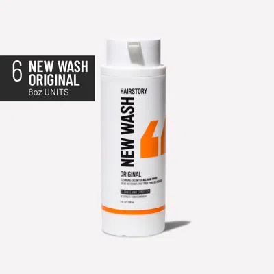 Hairstory Ws 8oz New Wash Original Case (6) Bottle