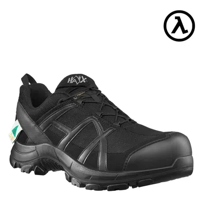 Pre-owned Haix Black Eagle 42.1 Low Composite Toe Non-metallic Wtrprf Work Shoes 610013