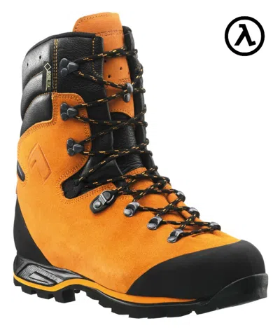 Pre-owned Haix Men's Protector Prime Orange Wp St Logger Boots 603102 - All Sizes -
